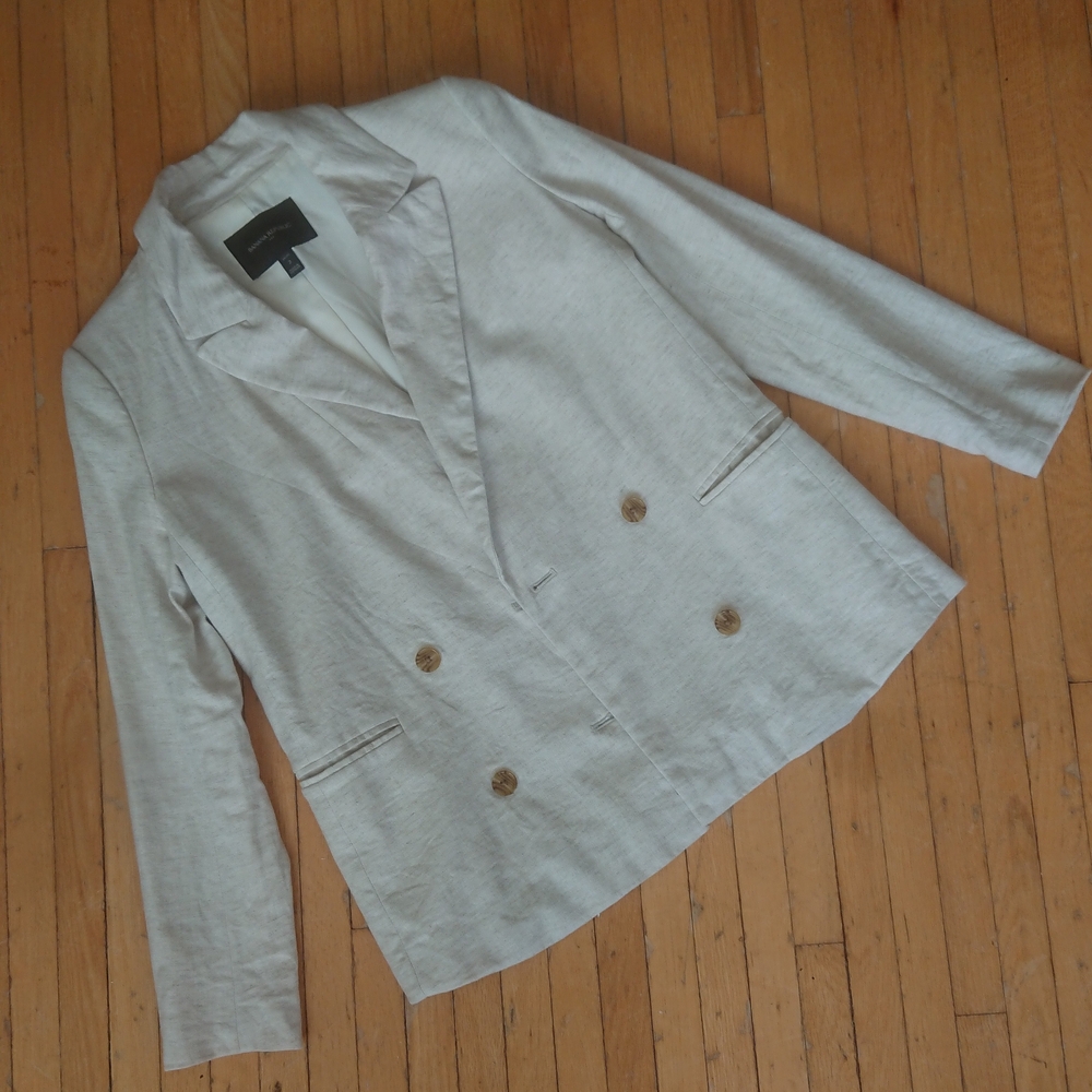 Banana Republic Light Beige Blazer, XS